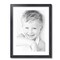 ArtToFrames 18x24" Matted Picture Frame with 14x20" Single Mat Photo Opening Framed in 1.25" Black and 2" Mat (FWM-4083-18x24)